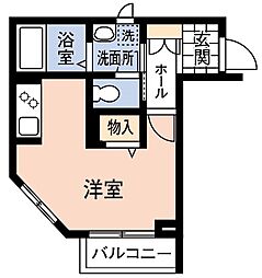 間取図画像 1K