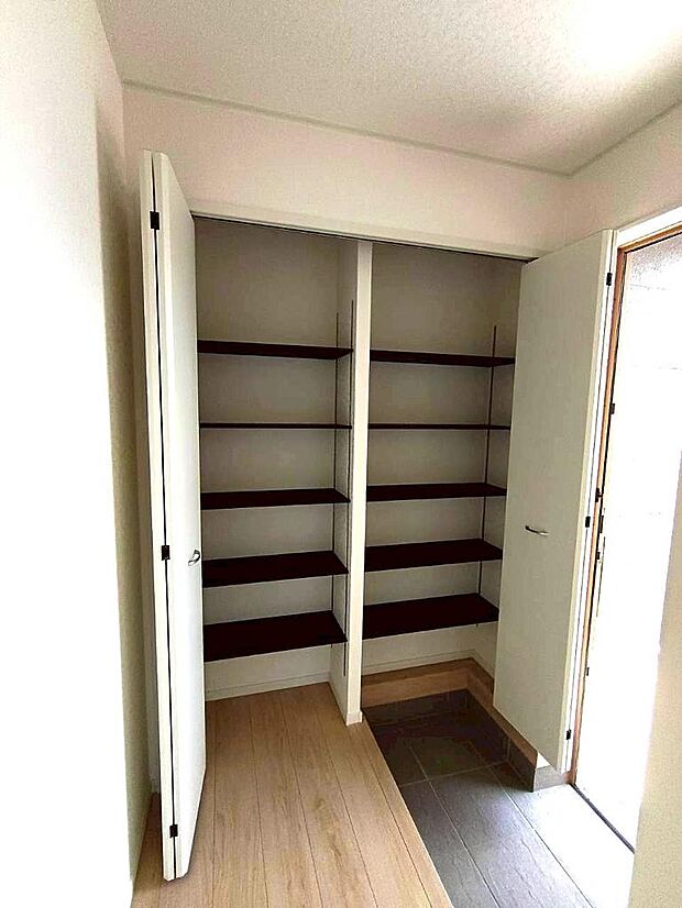 広々収納！ご家族でご利用できます。