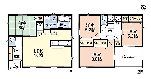4LDK☆インナーバルコニーあり☆
