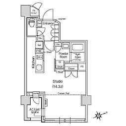 間取図画像 ワンルーム