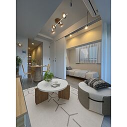 ドゥーエ横濱鶴見 1104 11階1DKのリビング/ダイニング