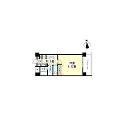 スタイリオ妙蓮寺 1Kの間取図画像