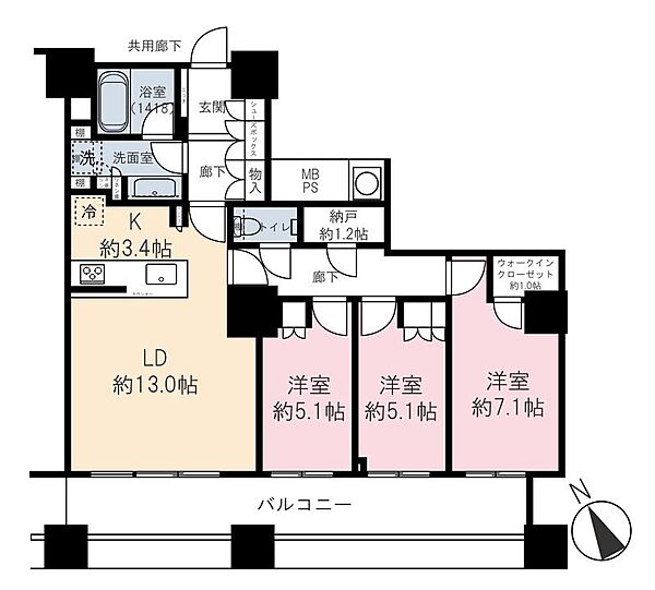 間取り：313004401584