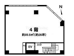 桂昇大森駅前ビルの間取図画像