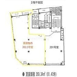 本町セントラルビルの間取図画像
