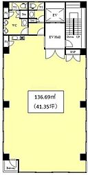 柏芳ビル弐号館の間取図画像