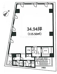 日光ビルの間取図画像