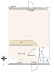 小松川パークマンション1号棟の間取図画像