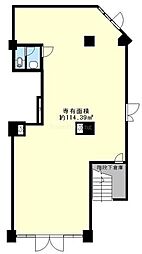 サンハイツ東十條 ワンルームの間取図画像