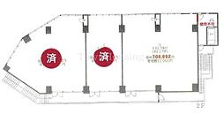 フルールドゥソレイユの間取図画像