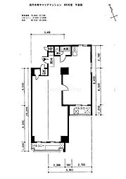 高円寺南サマリヤマンションの間取図画像