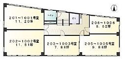 ユニオン小石川第1ビルの間取図画像