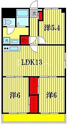 間取図画像 3LDK
