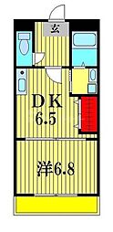 間取図画像 1DK