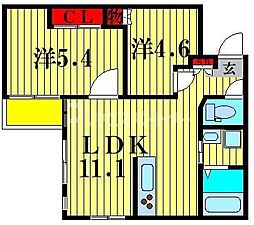 ミア流山 3階/-