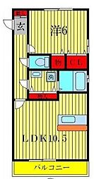 D-Room汐止 1LDKの間取図画像