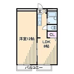 プラムハイツ 2階