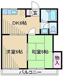レオ新横浜A棟 2階