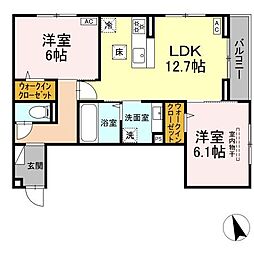 フォルテーヌ・イイクラI 1階