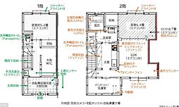 tierraazul 2LDKの間取図画像