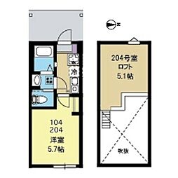 BLOOM平間 2階/204