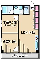 フィオーレチノ 2階