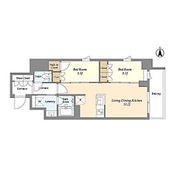 スタイリオフィット武蔵小杉II 8階