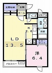 サザンウィンド 1階/104