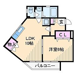 ソレイユ片倉 3階