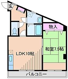 石本興業ビル 2階/203