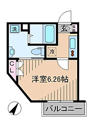 ブランニュー溝ノ口 2階