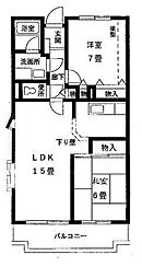 リバーサイド長島 3LDKの間取図画像