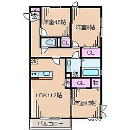 プロムナード元住吉A棟 1階/106