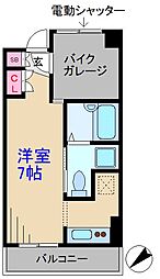 レグラス武蔵新城モーターガラージュ 6階