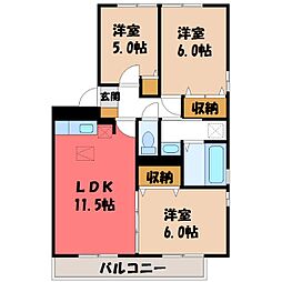 リビングタウン横田新町 B 2階