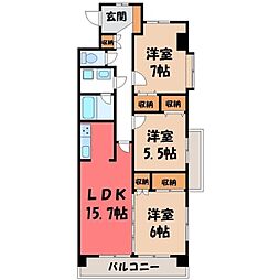 間取図画像 3LDK
