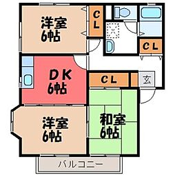 サンガーデンウインズ A 2階/-