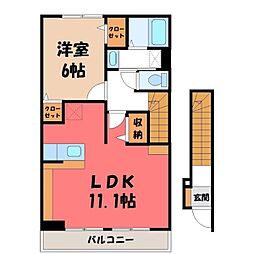 ラフレシール B 2階