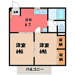 コーポ新田 B 2階