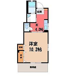 間取図画像 1K