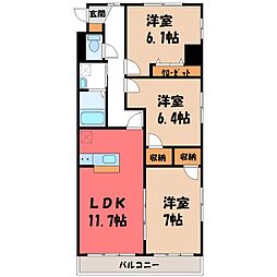材木町ヴィラージュマンション 7階/-