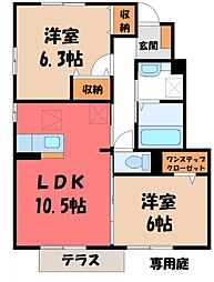 グランベルコート II 1階/-