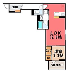 レジェンドワコー中央 3階/-