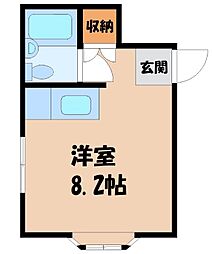 茂原ハイツ 2階/-