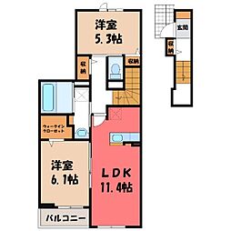 ソレーラ 5 2階/-