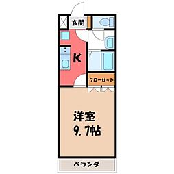 JR東北本線 宇都宮駅 バス22分 雷電神社前下車 徒歩12分
