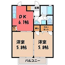 JR東北新幹線 宇都宮駅 バス18分 繊維会館前下車 徒歩5分 1階/-