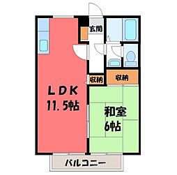 JR東北本線 宇都宮駅 バス40分 清原台3丁目下車 徒歩5分 1階/-