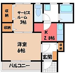 JR東北本線 雀宮駅 徒歩11分