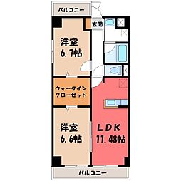 東武宇都宮線 江曽島駅 徒歩28分 4階/-